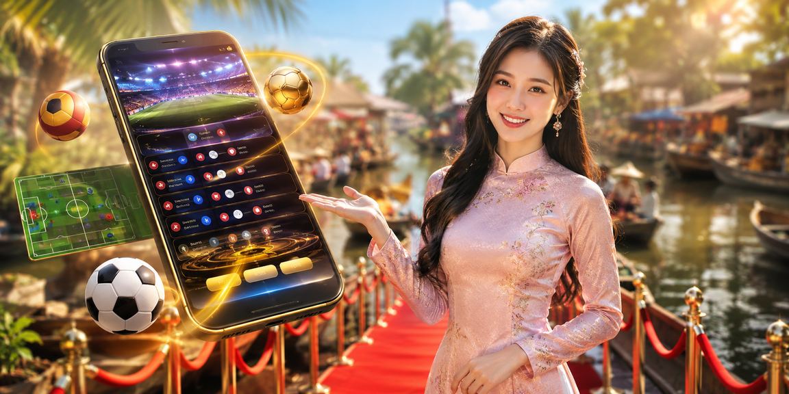 Ứng dụng 68win22 trên điện thoại Android với giao diện hiện đại